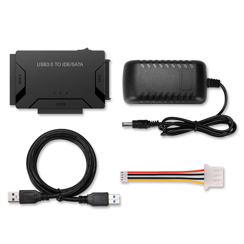 External Hard Drive Reader Recovery Converter for Universal 2.5" 3.5" HDD/SSD CD