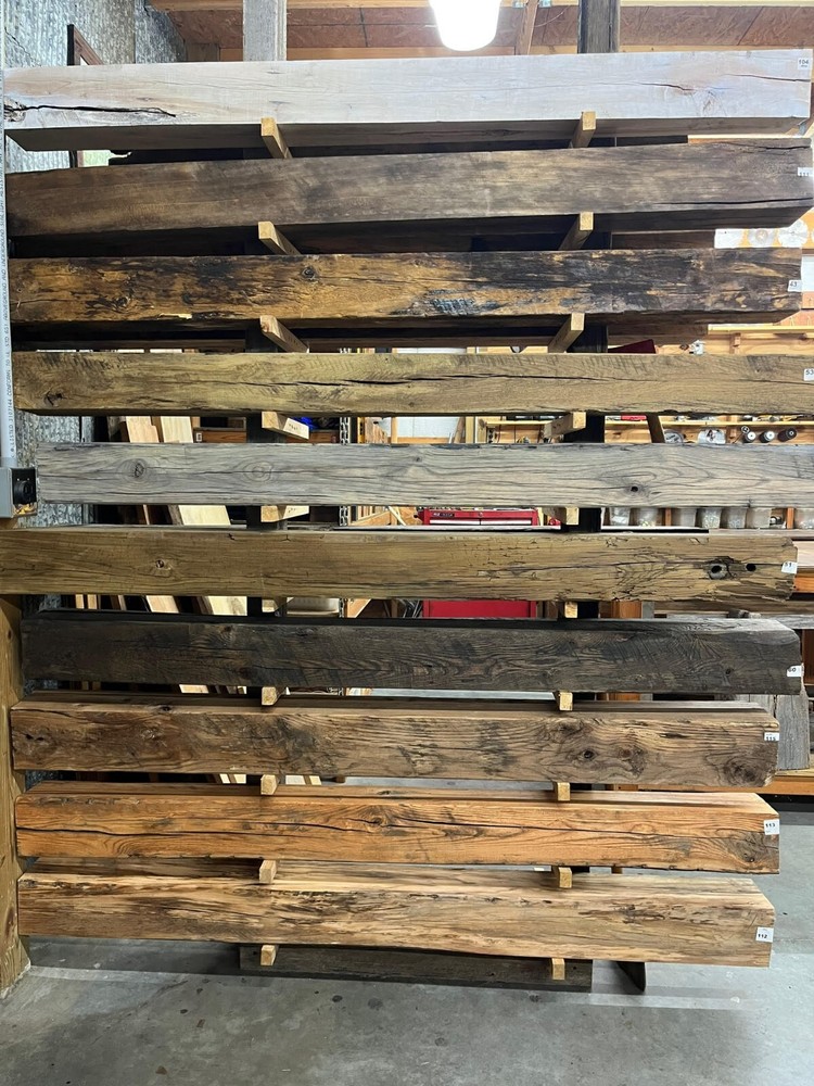 126 Mantle 82"x7"x5" Fireplace, Stained, Solid, Rustic, Salvage, Farm, Beam