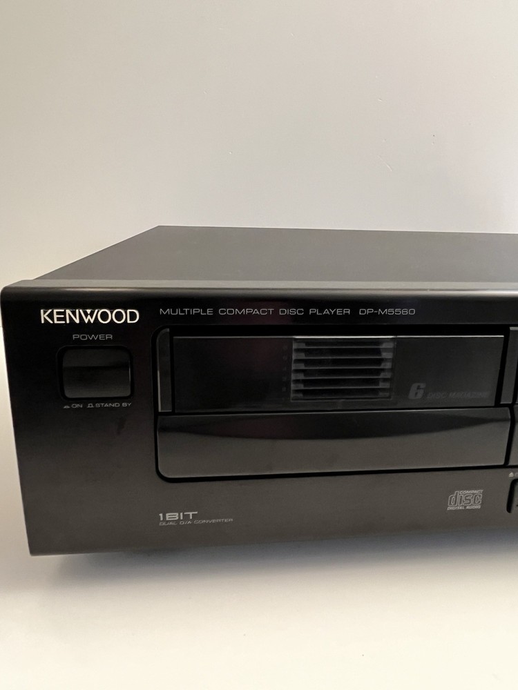 Kenwood DP-M5560 Multiple CD Player Changer 6 Compact Disc Mag Works