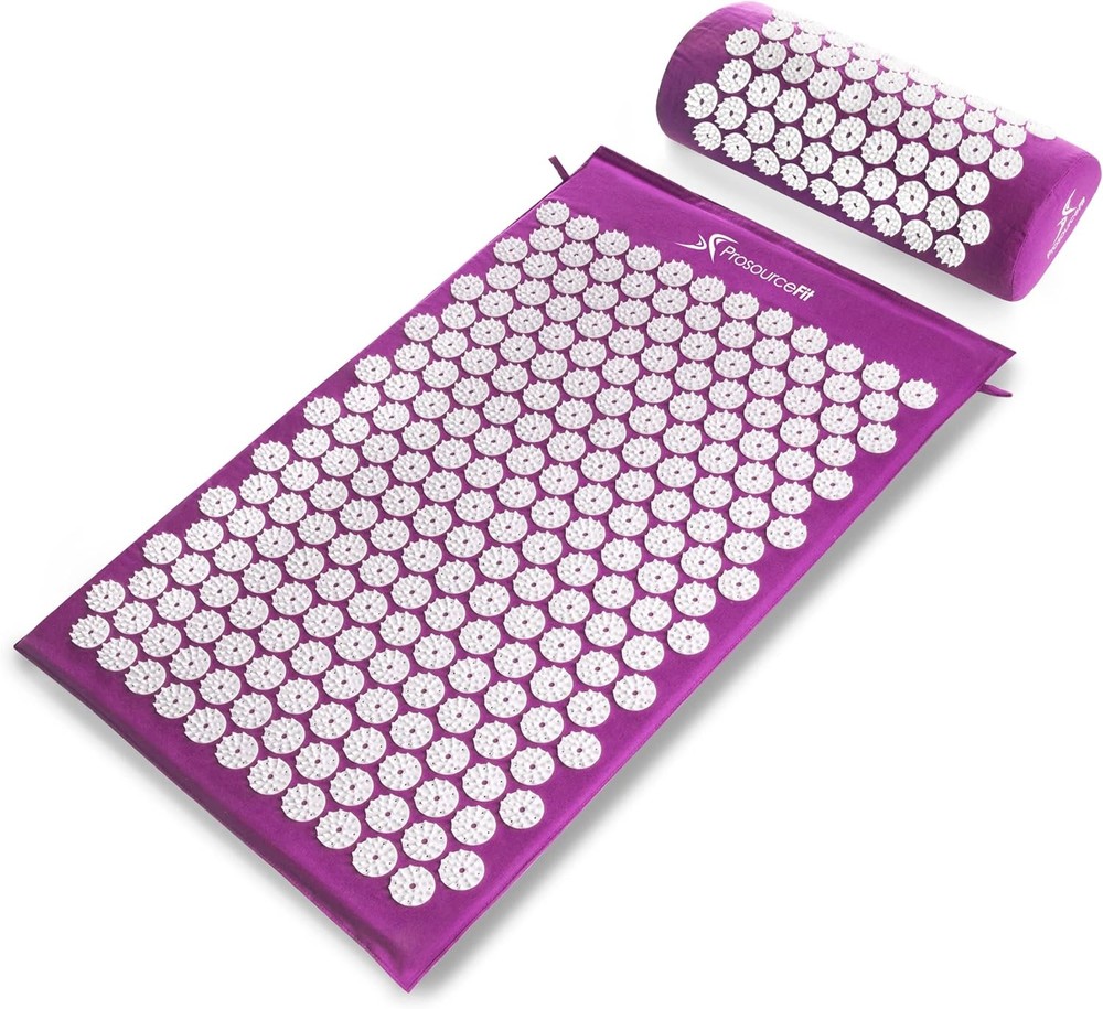 ProsourceFit Acupressure Mat Pillow Set 1 Pack