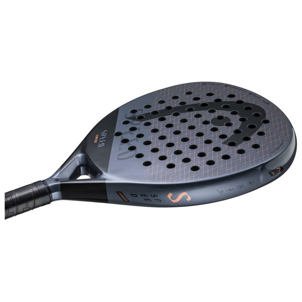 Speed Junior Padel Racket 2023, Black/Gray (226713)
