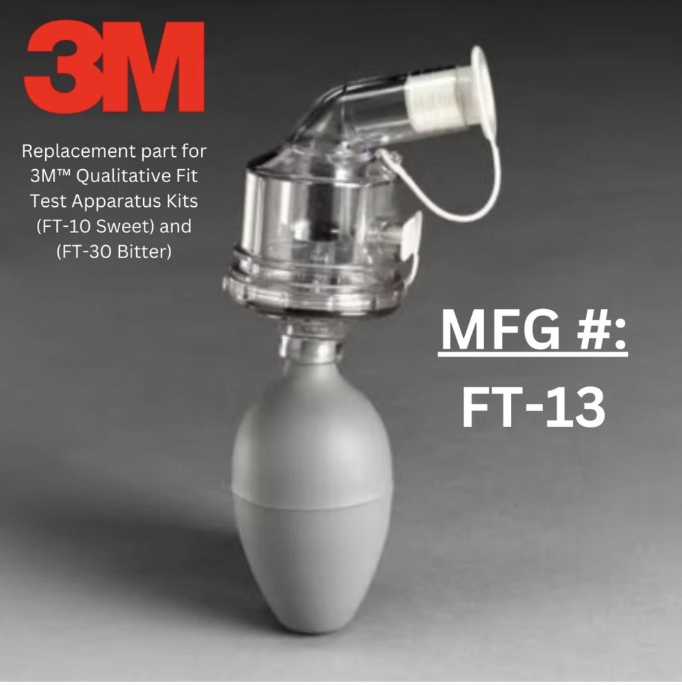 Replacement Part for Qualitative Respirator Fit Test (3M #FT-13)  - 3 Pack