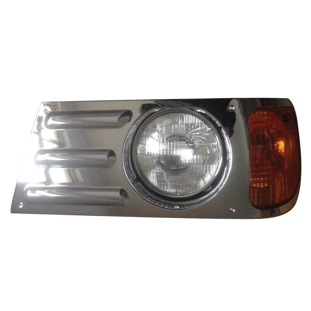 Fortpro Chrome Headlight for Mack Early Granite CV Models - Driver Side