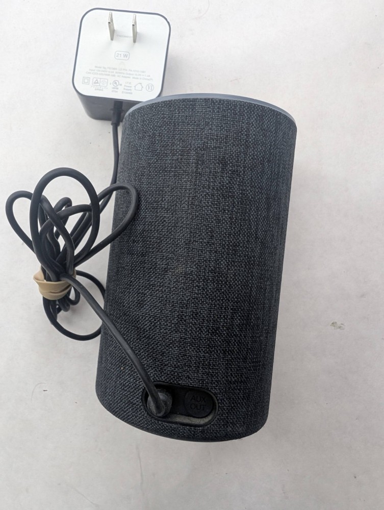 Amazon Echo 2nd Gen Smart Speaker Alexa Dolby Processing Charcoal Fabric