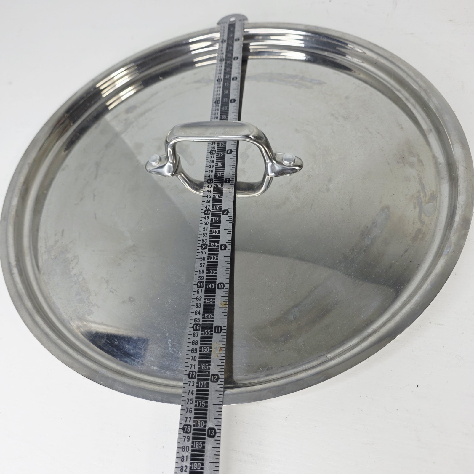 All-Clad D3 D5 Stainless Steel Lid Only 12 1/2 Inch Used