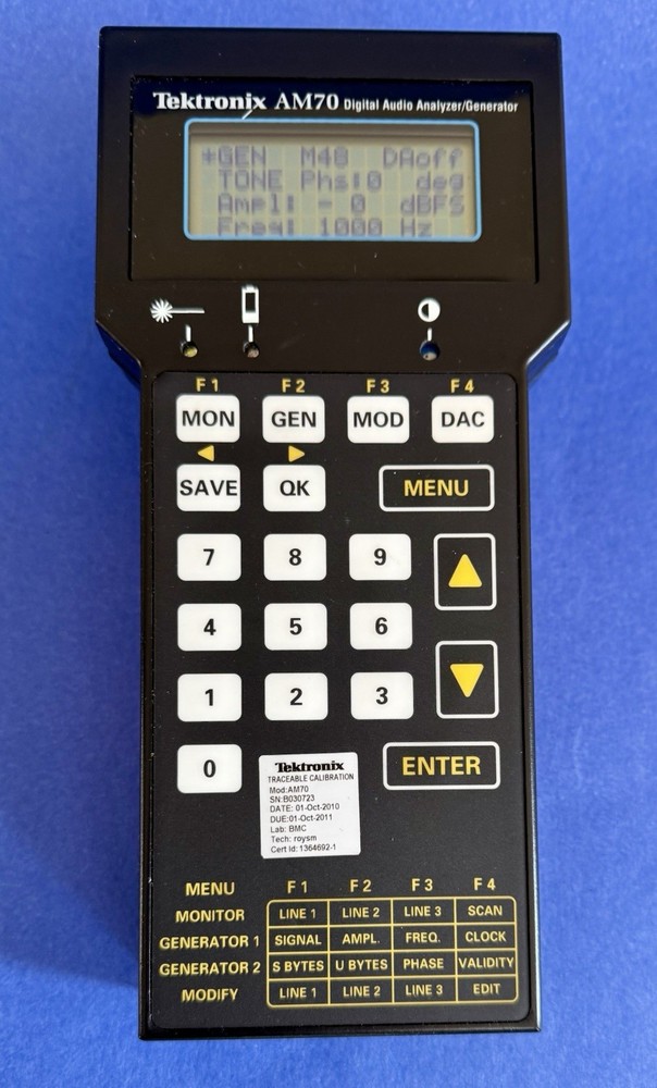 TEKTRONIX AM70 PATHFINDER, Digital Audio Analyzer/Generator