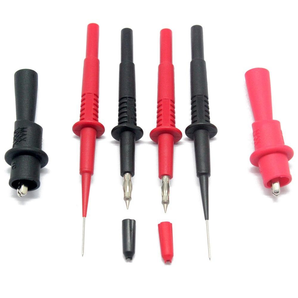 AideTek needle tipped tip test leads set for FLUKE EXTECH Multimeter TLP20161