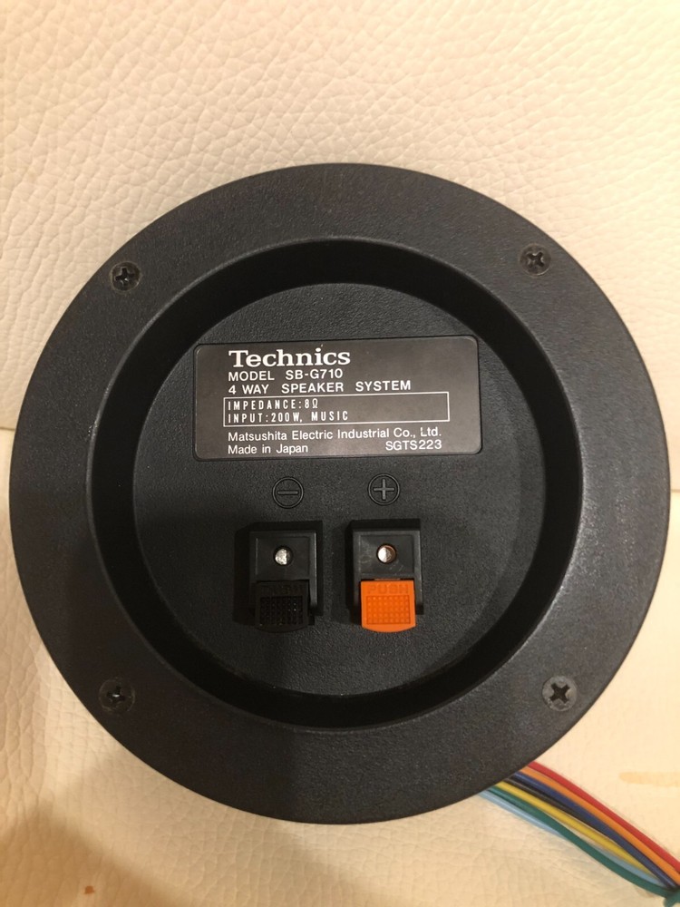 Technics SB-G710 Speaker Terminal and Crossover