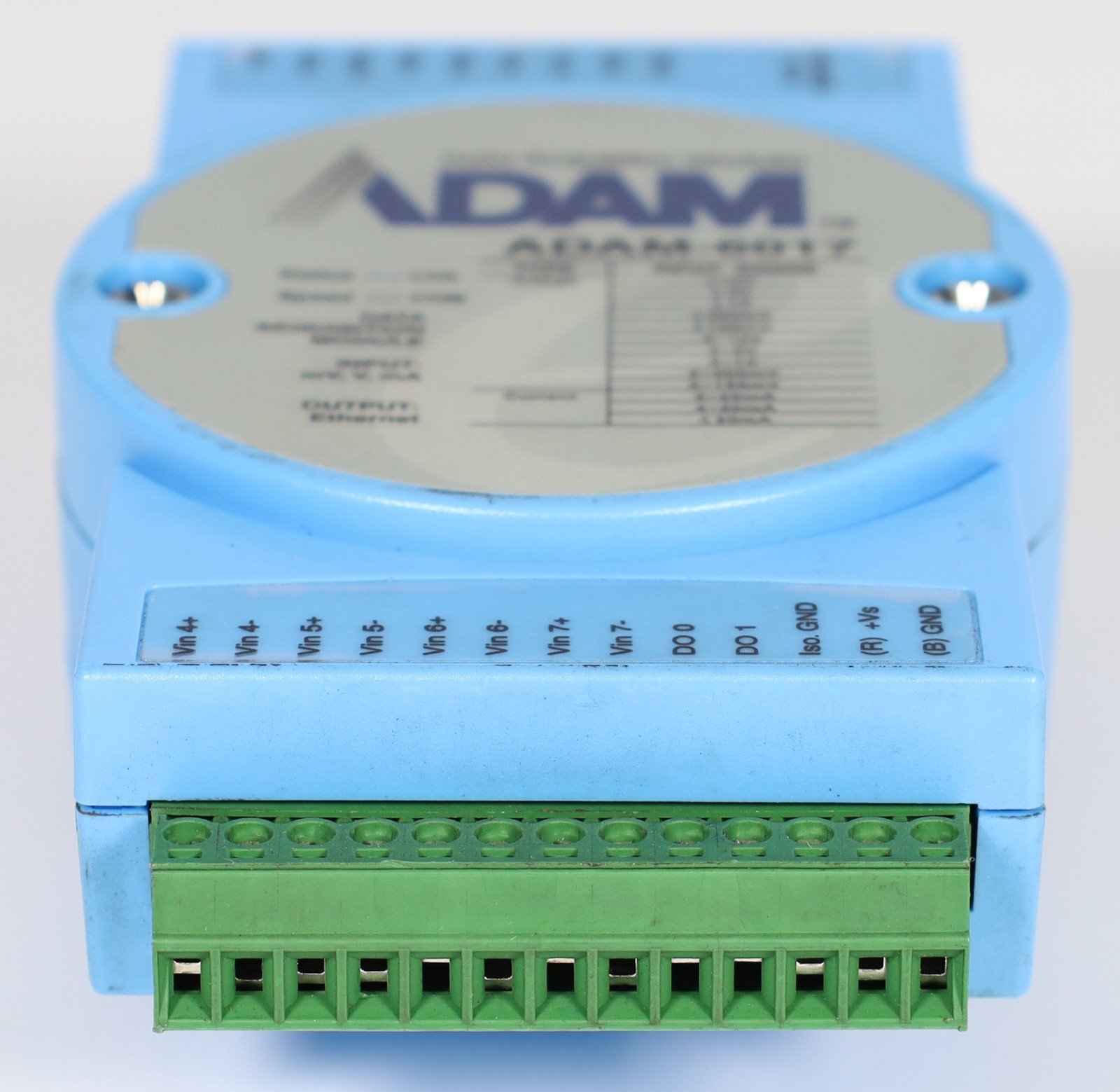 Advantech ADAM-6017 8ch Isolated Analog Input Modbus TCP Data Acquisition Module
