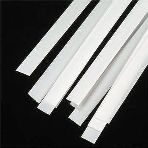 Plastruct Rectangle Strip .010x.1/4x10 (10) - #90719