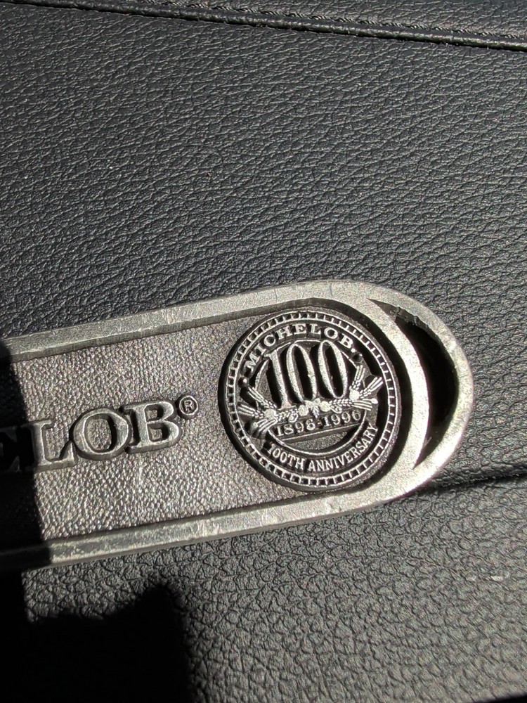 Michelob Solid Pewter 100th Anniversary Bottle Opener