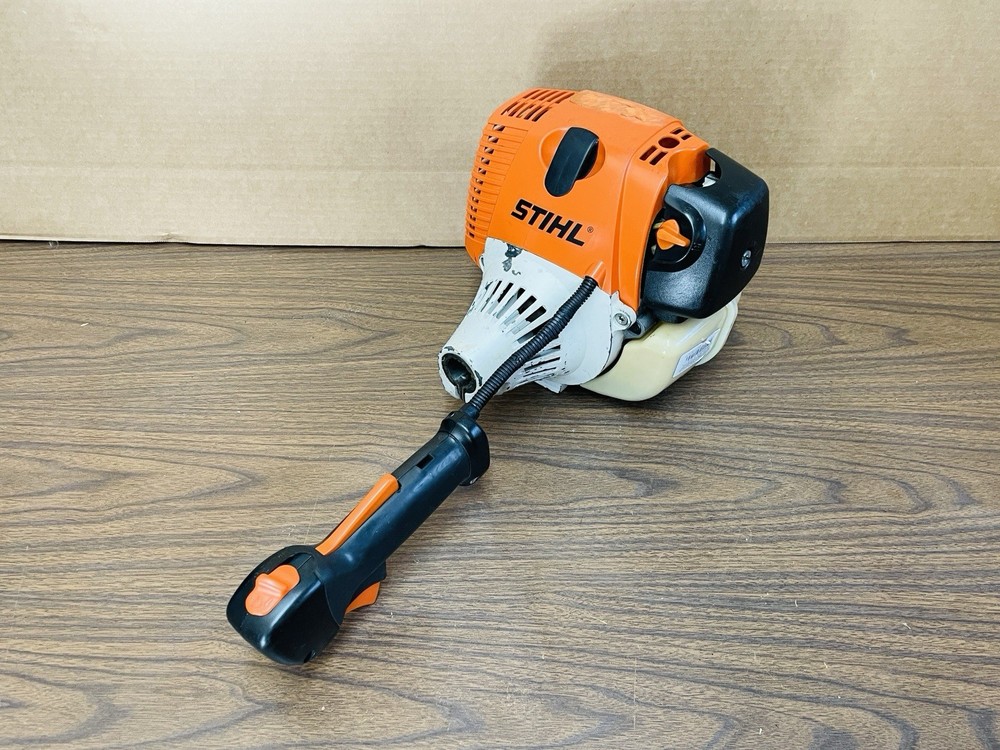 STIHL FS110R String Trimmer Engine Powerhead 31cc Project STARTS UP RUNS Read🛠️