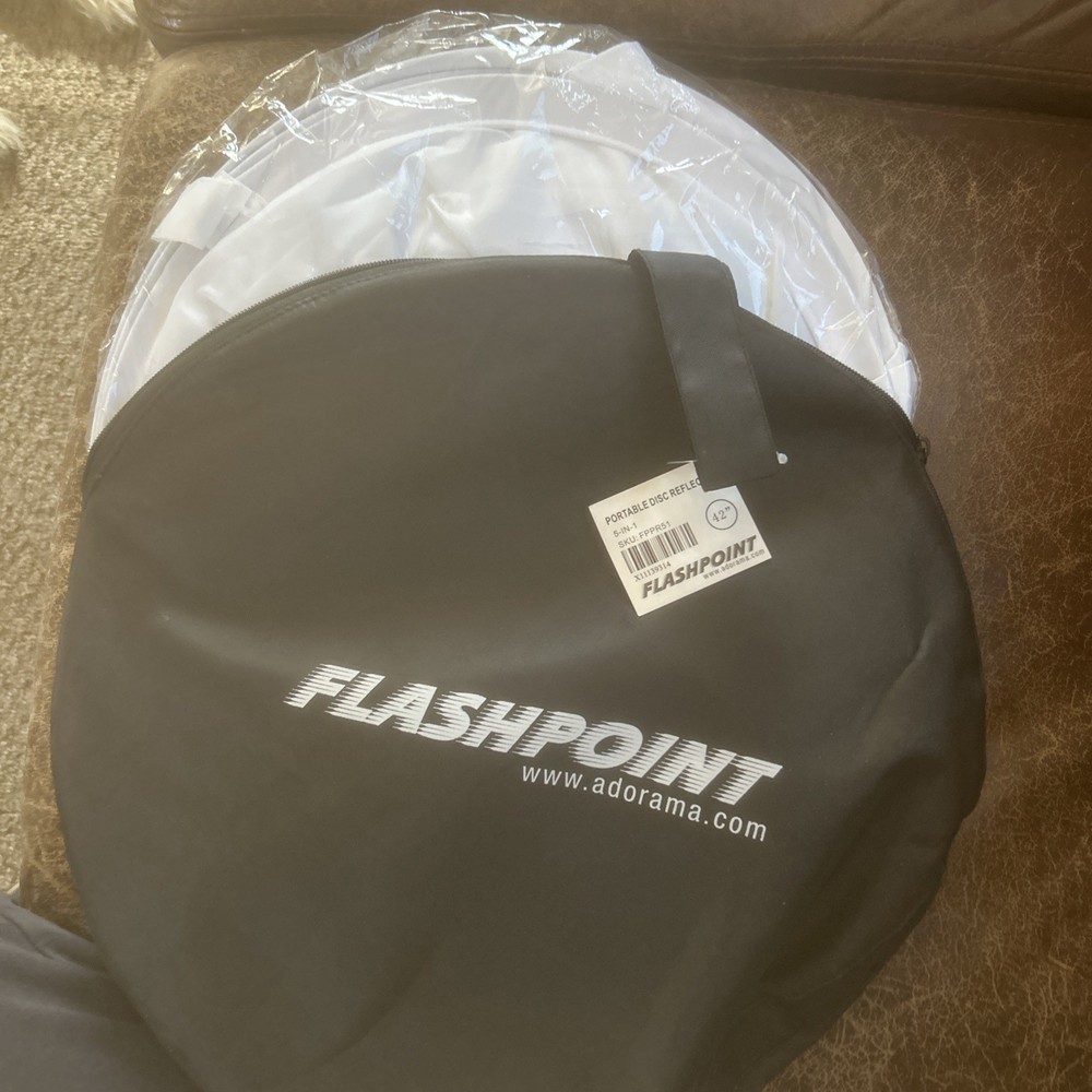 42" 5In1 Photography Round Light Reflector Collapsible Multi Disc Light Diffuser