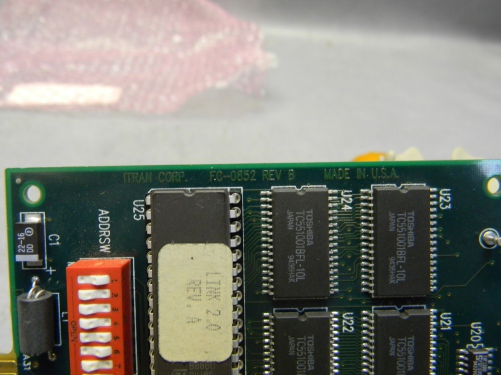 Itran FC-0852 Rev B Camera Vision Control Card
