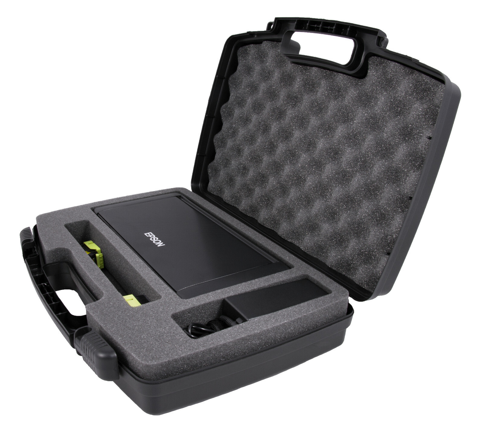 CM Portable Printer Case for Epson Workforce WF-100 Printer in Custom Foam