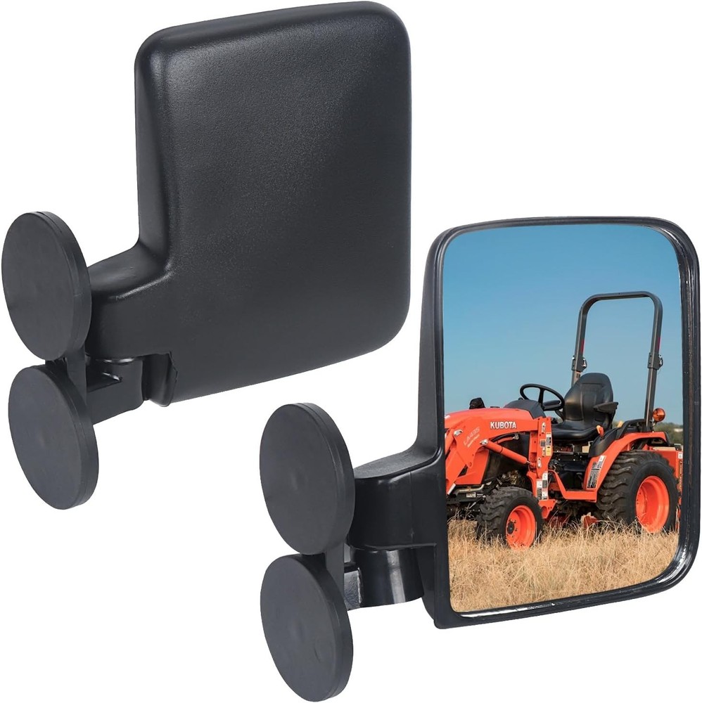 Tractor Mirrors, Strong Magnetic Side Mirrors for A, Black