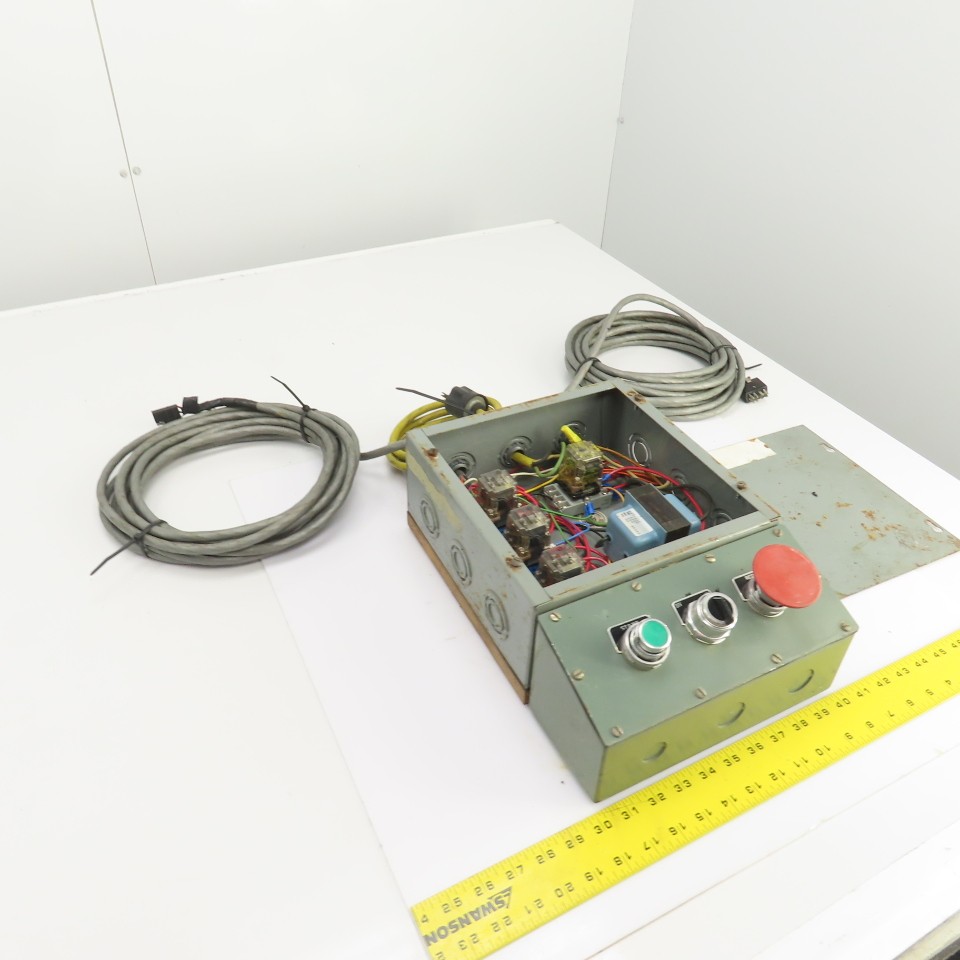 Prewired 120V (4) Motor Starter Control Operator Panel Assembly 24V Controls