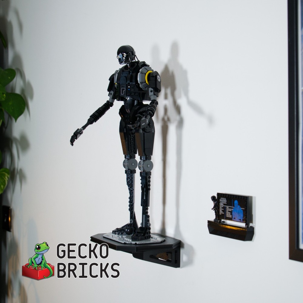 Wall Mount for LEGO K-2SO Security Droid-75434