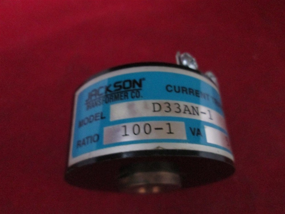 Jackson D33AN-1 Current Transformer