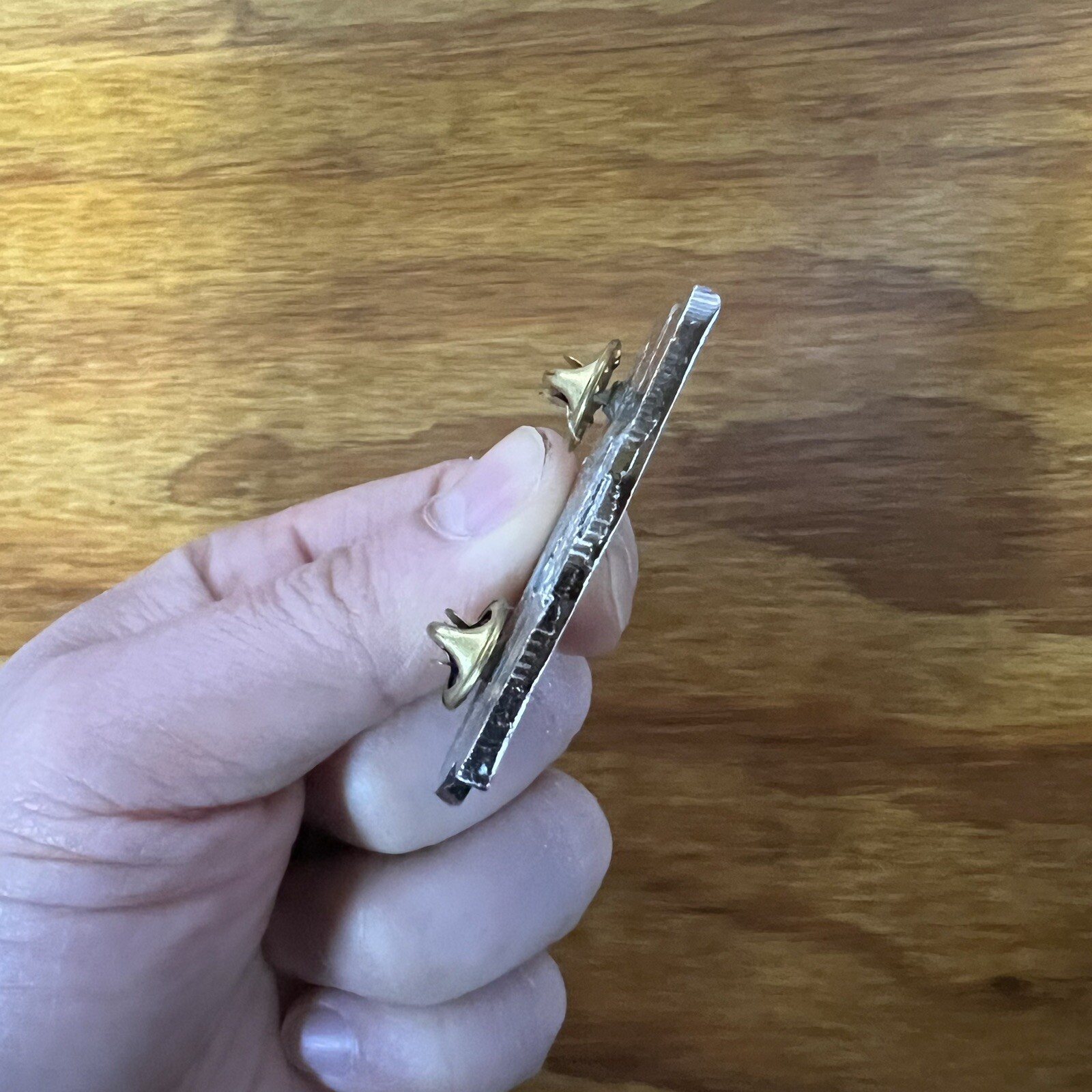 ROADMASTER LAPEL PIN VINTAGE RED BICYCLE STEEL METAL BRASS NOS