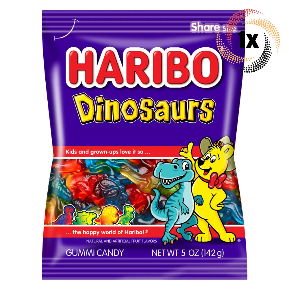 Haribo Dinosaurs Peg Bag