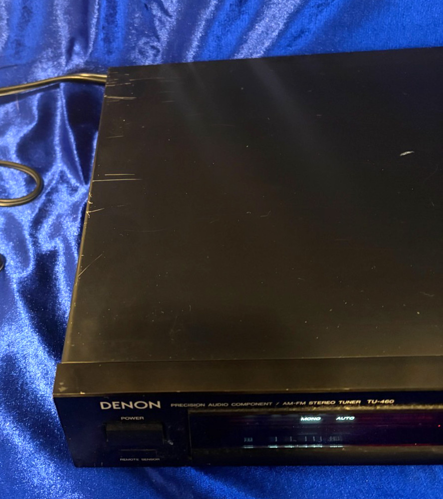 Denon TU 460 Precision Audio Component AM/FM Stereo Tuner