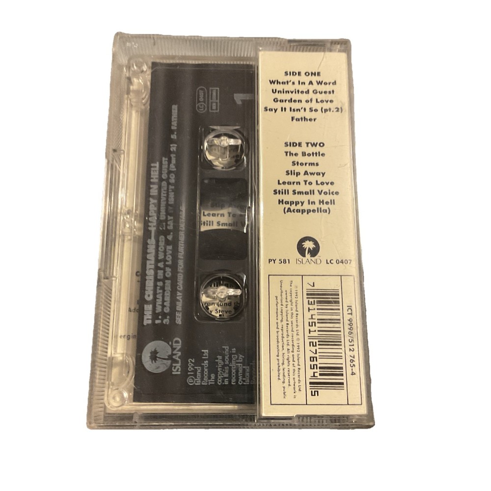 The Christians - Happy In Hell - Cassette, 1992