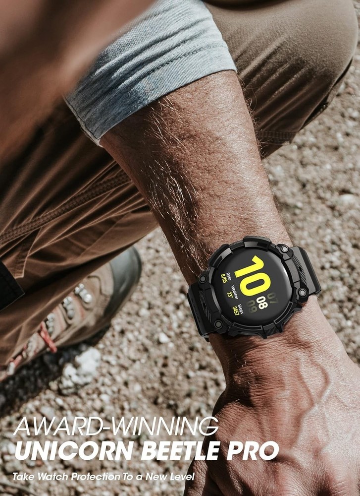 Shockproof Case with Strap Bands for Galaxy Watch 4