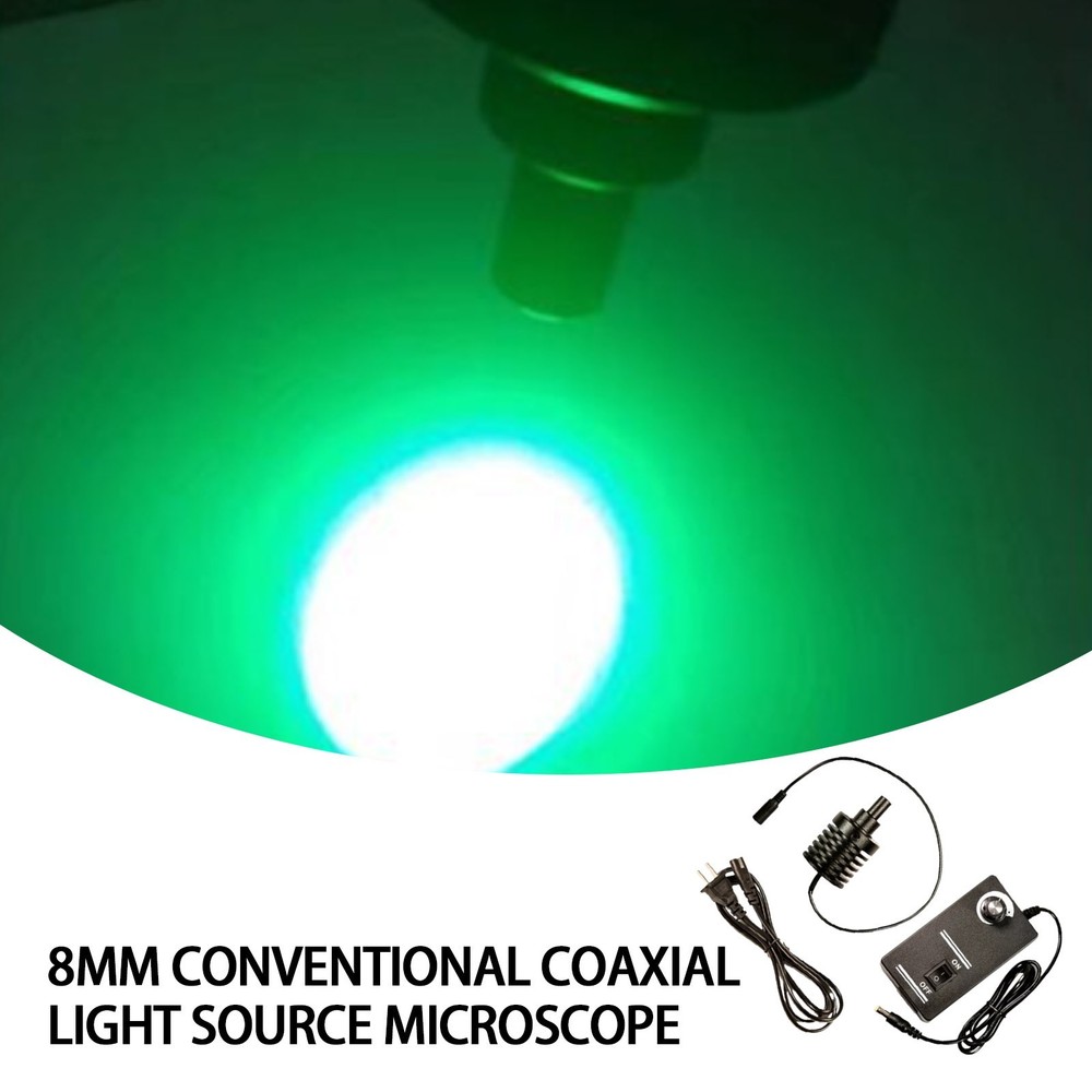Adjustable LED Coaxial Light Source Microscope Spot Lamp Brightness 90V-240VtiOq