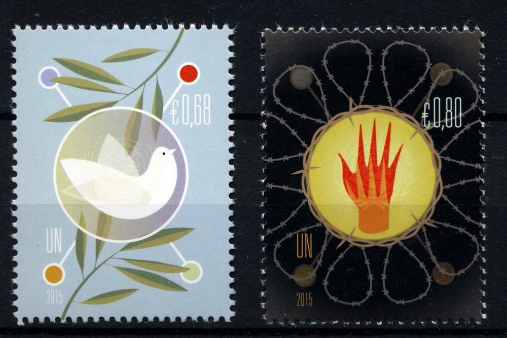 UN - VIENNA . 2015 Definitives . Mint Never Hinged