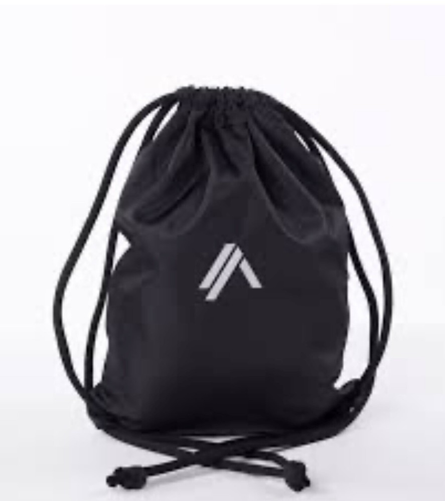 Alphalete Athletics  Drawstring New Classic String Backpack Black