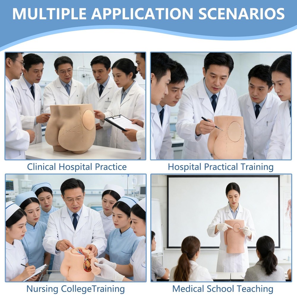 Hip Injection Training Simulator - Realistic Buttock Muscle Injection Trainin...