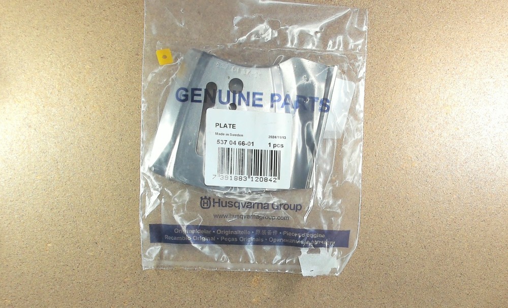 537046601 Husqvarna Plate