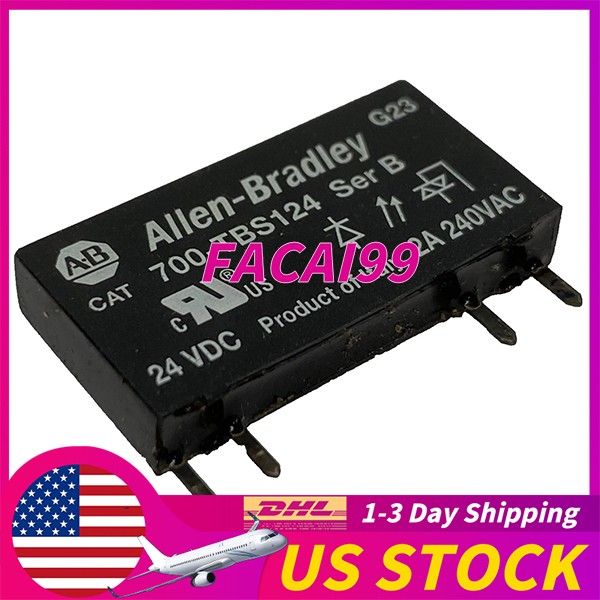 Allen Bradley 700-TBS124SER B Solid State Relay 24VDC 2A 240VAC