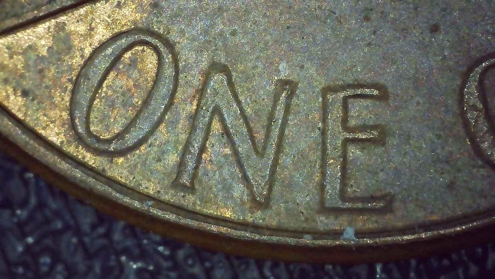 1979 D Lincoln Penny error repunched mintmark