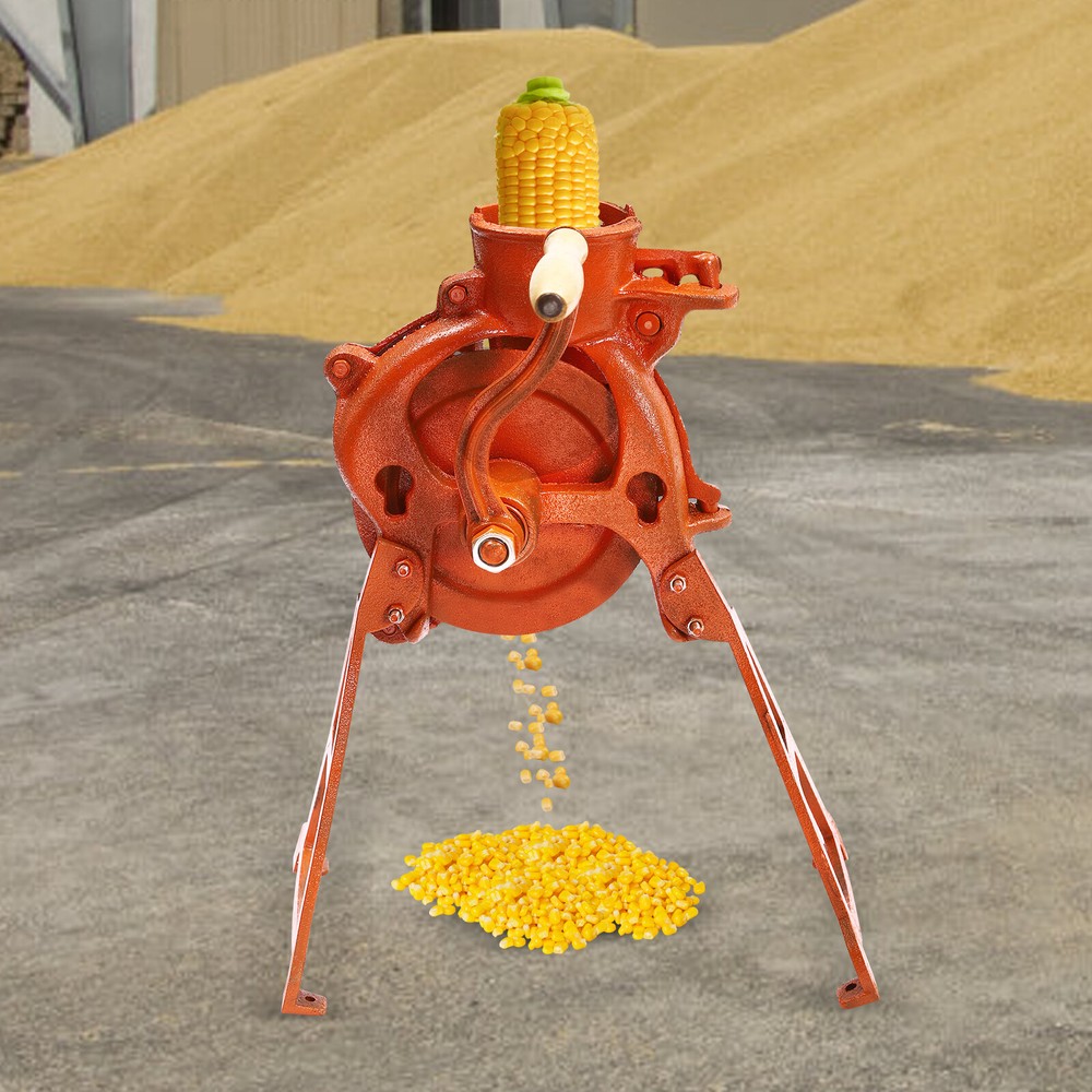 Manual Corn Thresher with Ergonomic Handle for Easy Corn Shelling