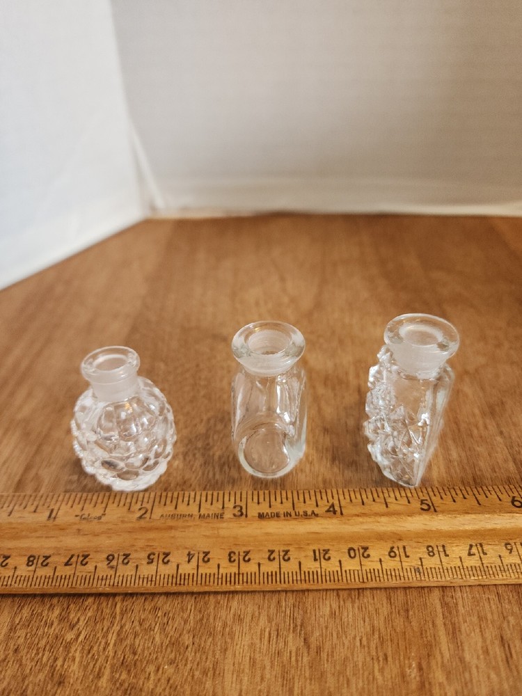Miniature Vintage Perfume Bottles - No Stoppers - EUC