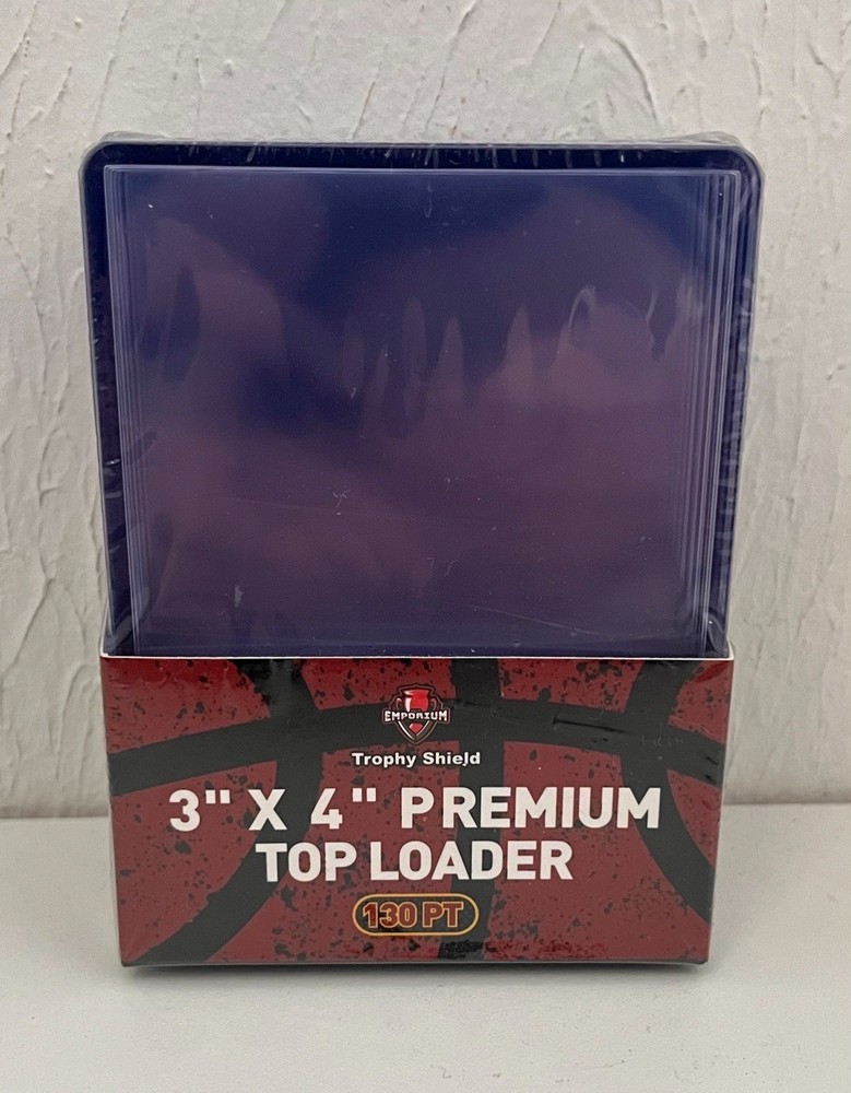 10 Count Super Thick 130 PT Toploader Protectors