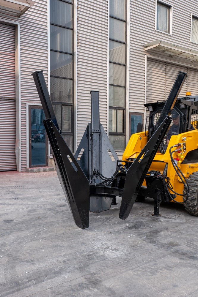 Root Digging Move Tree Transplanter, Convertible Root Removal fit bobcat loader