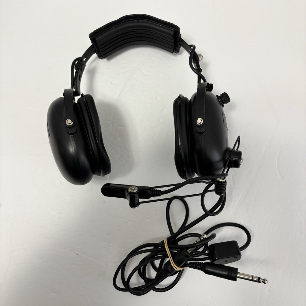 Flightcom Aviation Helicopter Headset Flight Com