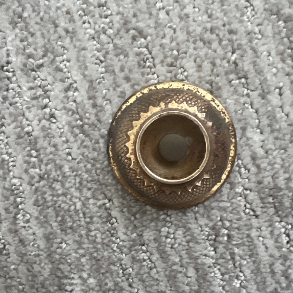 Antique Aesthetic Brass Doorbell