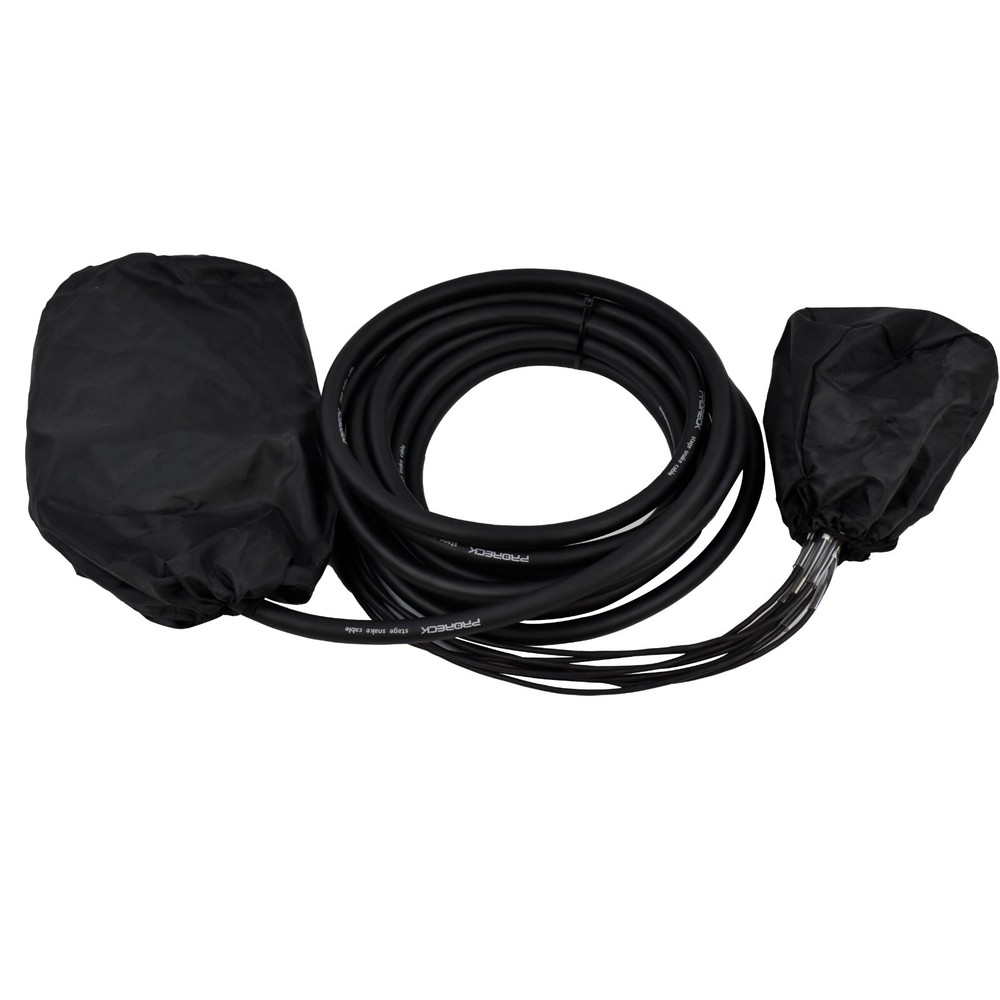 PRORECK PR-8*25 Low Profile XLR Send Snake Cables 25 feet