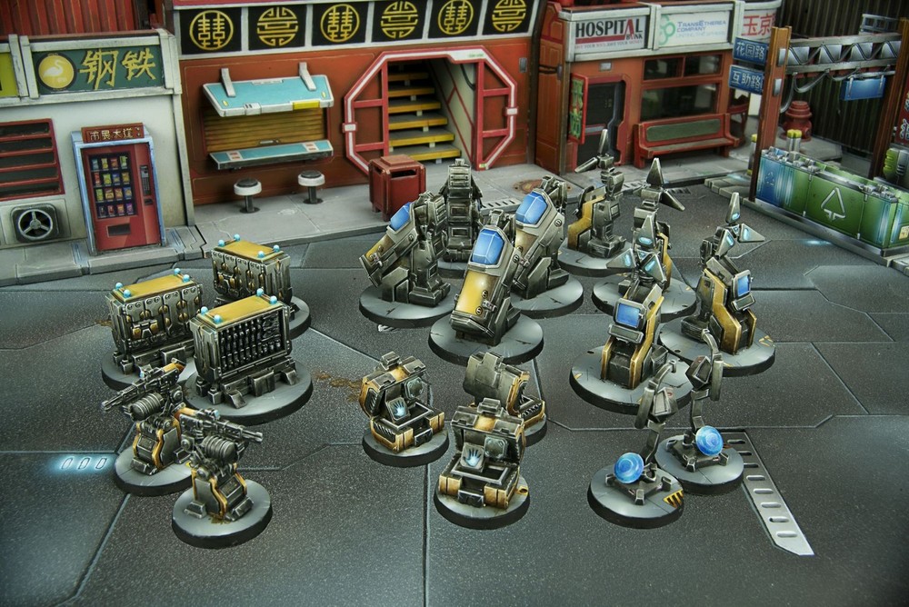 28mm ITS Objectives Pack Alpha - 18 Thermoplastic Game Elements & Supplies