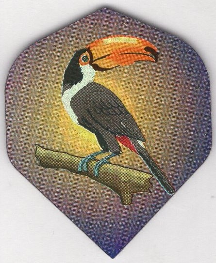 TOUCAN Dart Flights: 3 per set