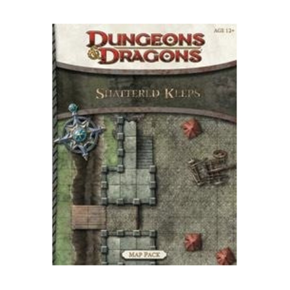 WotC D&D 4e Map Pack - Shattered Keeps Bag SW (New)
