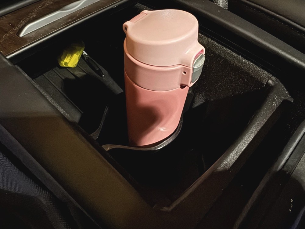 2016-2020 Tesla Model S X Front Console Cup Holder Divider Insert Upgrade