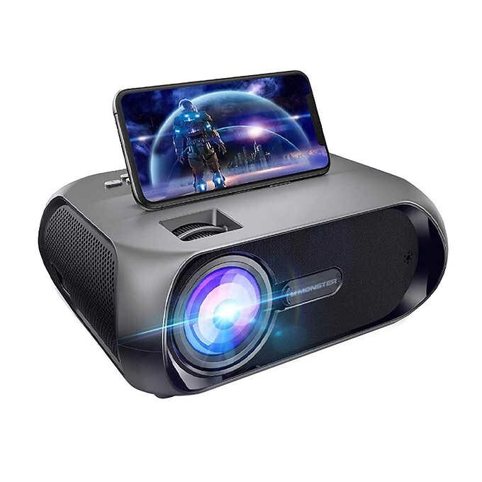 Monster Vision 1080P Image Stream Projector ONLY 2500 Lumens [MISSING REMOTE]™