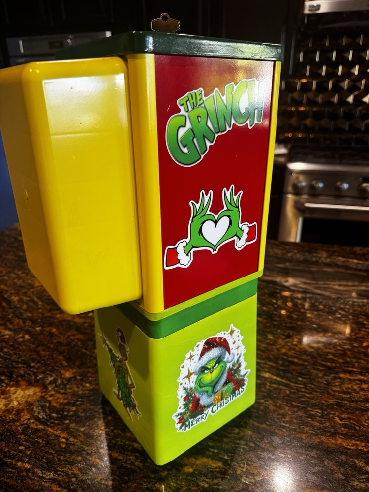 Grinch Gumball Candy Vending Machine