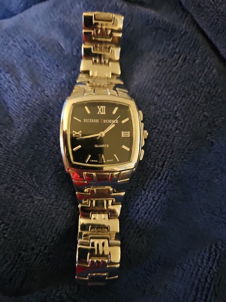 SWISS TECHNIK MEN'S WRIST WATCH Working