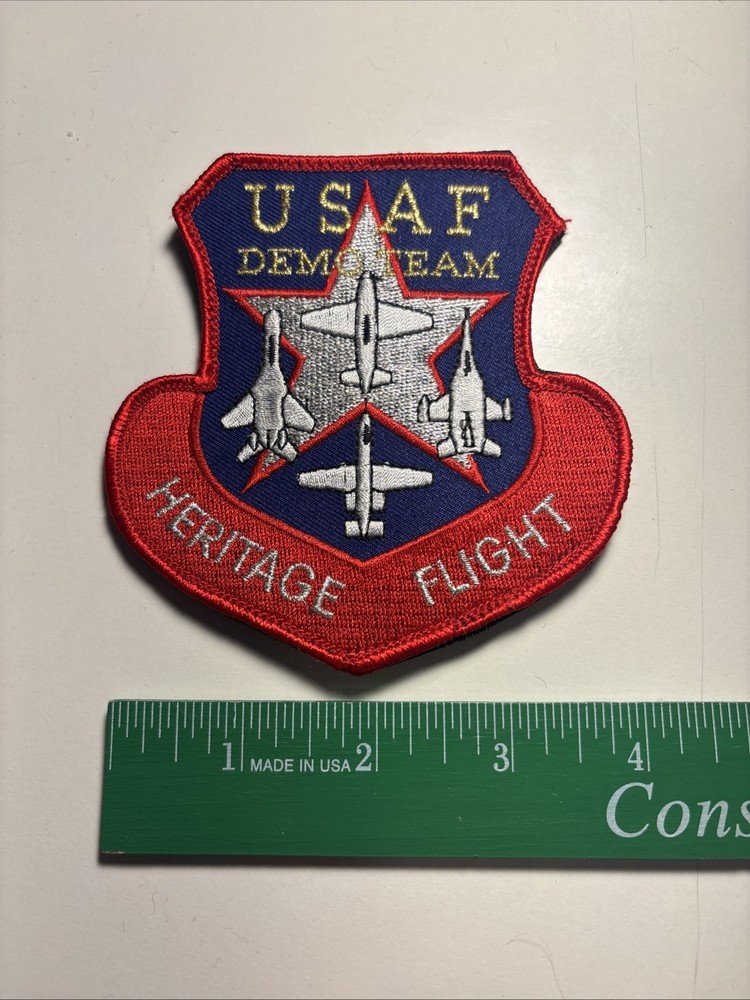 Air Force Demo Team Heritage Flight Patch